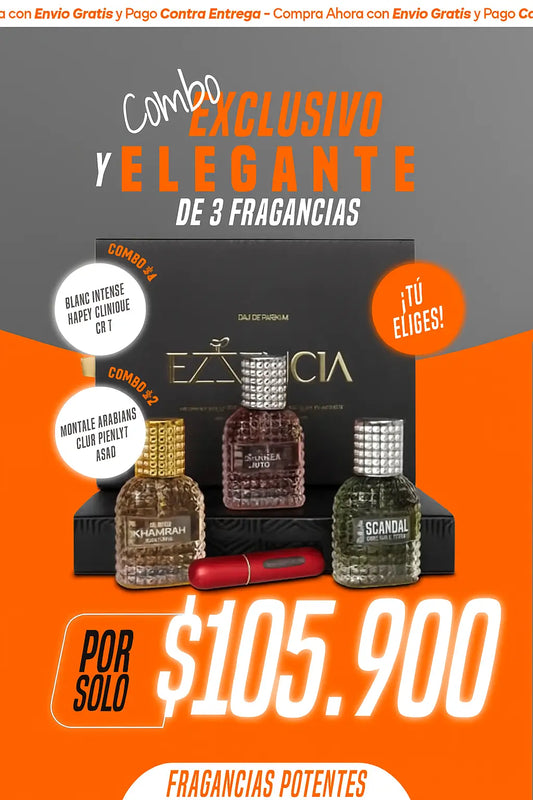 COMBO X3 PERFUMES KIT DE LUJO