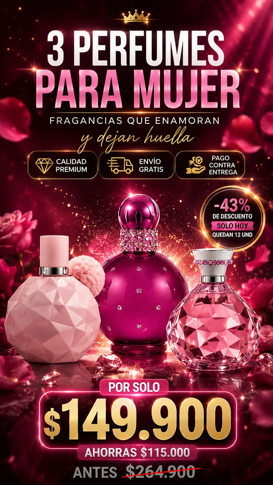 COMBO X3 FANTASY SWEET LIKE CANDY DAZZLE