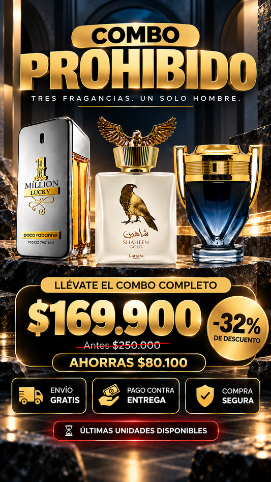Combo 1 Million Lucky, Invictus Victory, Shaheen Gold